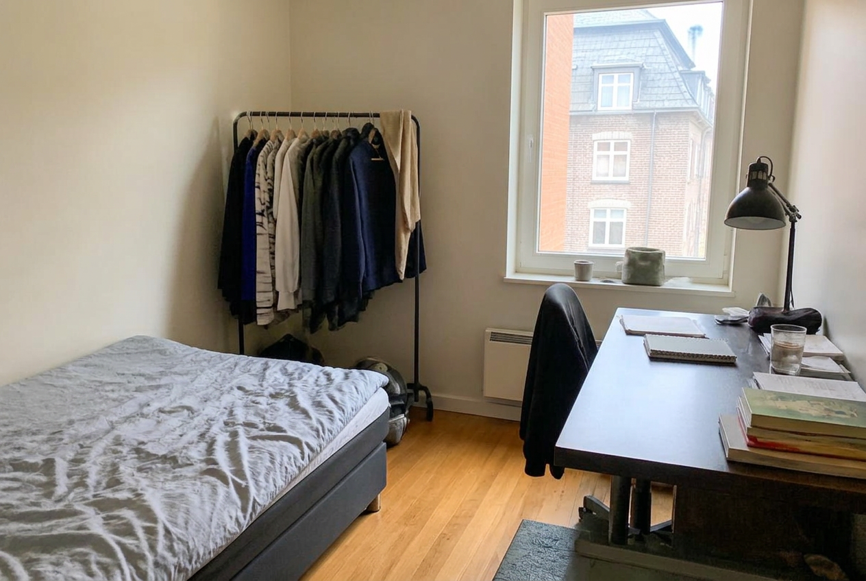 Illustrasjonsfoto av rom i kollektiv på Adamstuen