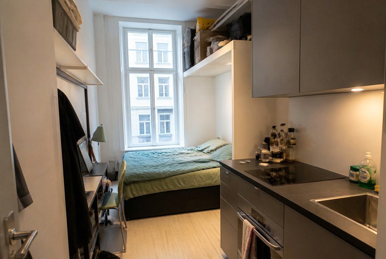Illustrasjonsfoto av leilighet på Kvadraturen